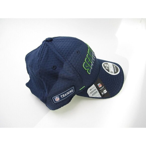 New Seahawks New Era 9Forty Stretch Training Adjustable Hat - Picture 2 of 8